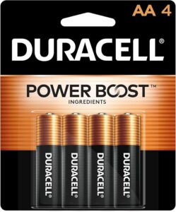 DURACELL COPPERTOP AA-4 PACK