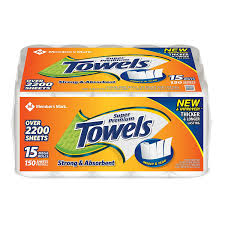 MM TOWEL MEGA ROLL - 15 ct