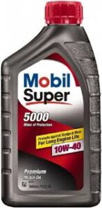 MOBIL SUPER 5000 - 1OW-40 - 6/1 QTS