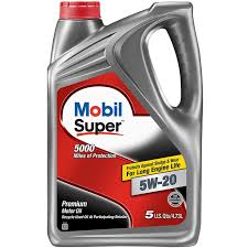 MOBIL SUPER 5000 - 5W-20 - 6/1 QTS