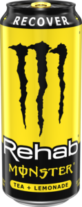 MONSTER REHAB TEA LEMONADE YELLOW 24CT
