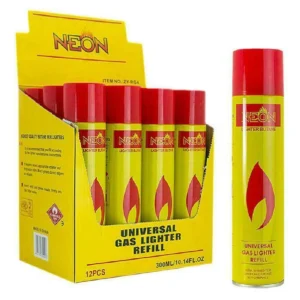 NEON UNIVERSAL GAS BUTANE LIGHTER REFILL 300 ML