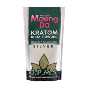 OPMS SILVER GREEN VEIN MEGDA POWDER 16OZ
