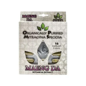 OPMS SILVER KRATOM - MAENG DA - 8 gms , 16 caps.