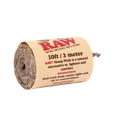 RAW HEMP WICK 10 FT