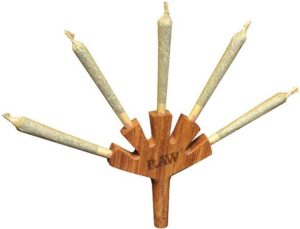 RAW LEVEL FIVE WOODEN CIG HOLDER