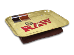 RAW ROLLING METAL TRAY XXL W/ BEAN BAG
