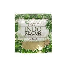 REMARKABLE HERBS KRATOM - INDO POWDER - 3 oz.