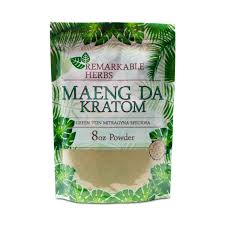 REMARKABLE HERBS KRATOM POWDER WHITE VEIN (MAENG DA) - 8 oz