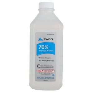 SWAN RUBBING ALCOHOL 70% 16OZ