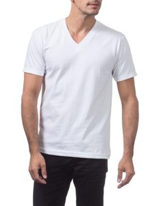 T-SHIRT S/S (V) WHITE 2XL